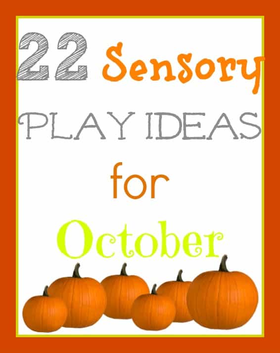22 awesome and easy fall sensory activities that are perfect for toddlers, preschoolers, and kids!