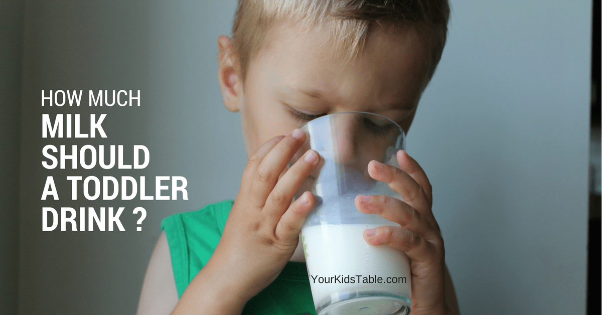 How Much Milk Should A Toddler Drink Your Kid s Table