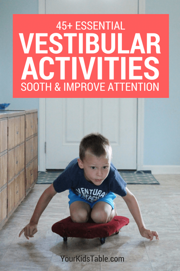 45 Essential Vestibular Activities and Input Ideas