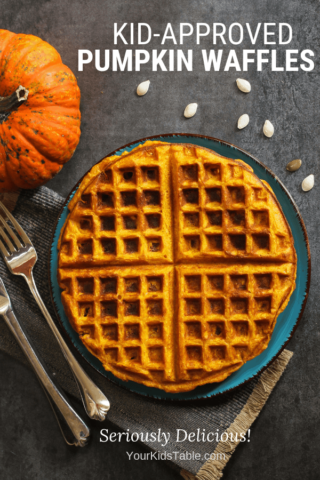 Cooking with Your Kid: Pumpkin Waffles