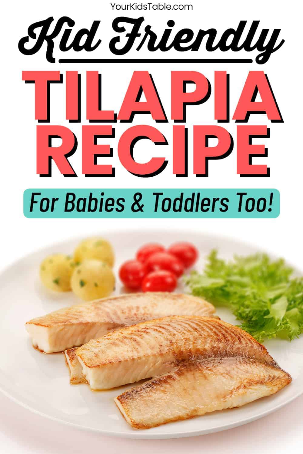 Even your picky eater will love this kid-friendly fish recipe! Learn the health benefits of fish for kids and how to make this delicious tilapia recipe.