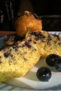 Blueberry Corn Bread