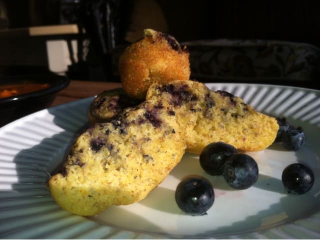 Blueberry Corn Bread