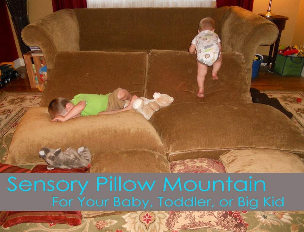 Sensory Pillow Mountain