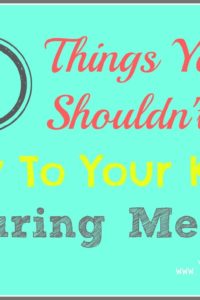 5 Things You Shouldn’t Say to Your Kid During Meals