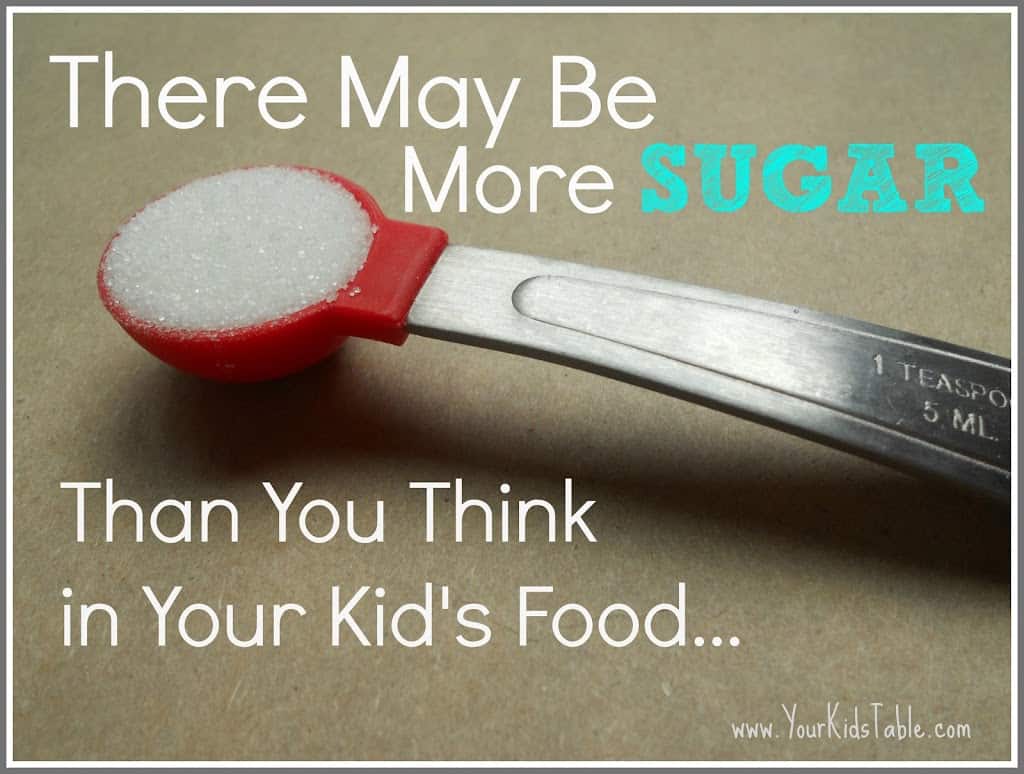 How Much Sugar is in Your Kid’s Food?