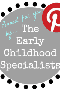 Introducing The Early Childhood Specialists Pinterest Board!