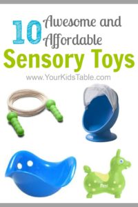 10 Awesome and Cheap Sensory Toys