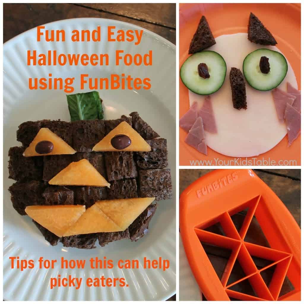 FunBites Giveaway and Kids Halloween Fun Food