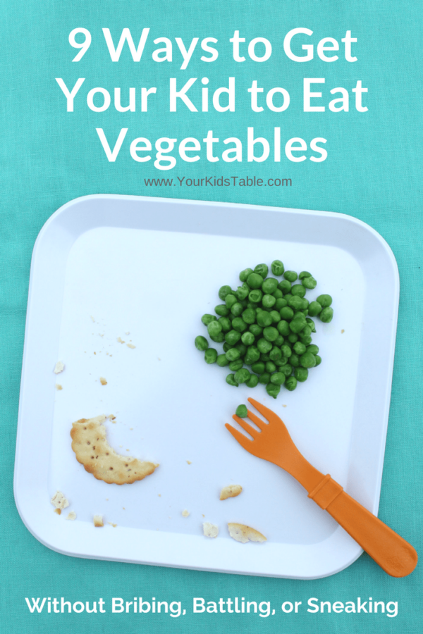 How to get your child to eat vegetables with 9 easy tips that actually work. You don't have to resort to sneaking or get into a battle!
