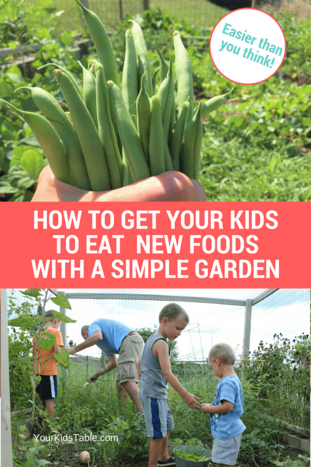 Gardening with Kids: Improve Your Kid’s Eating!