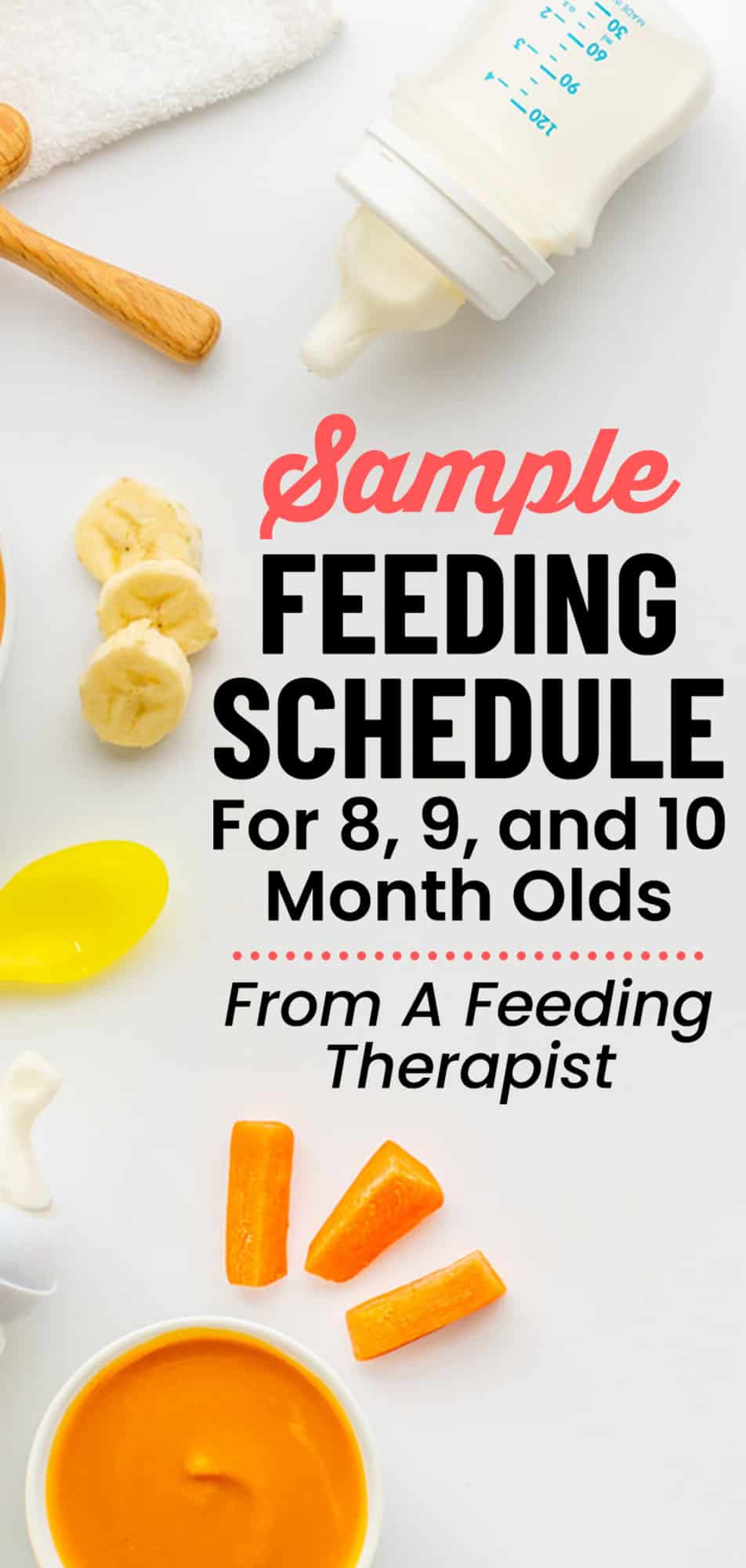 Feeding Schedule for 8, 9, and 10 month old Babies - Your Kid's Table
