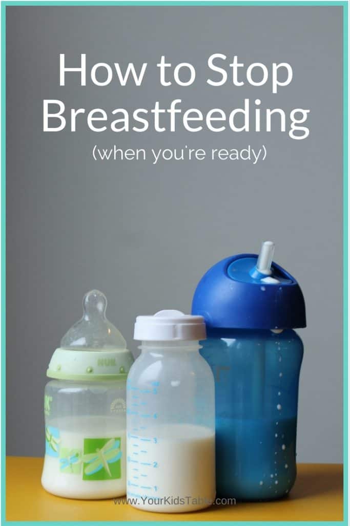 stopping breastfeeding at 1 year