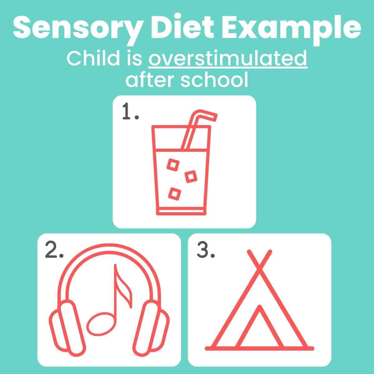 The ultimate guide to sensory diets that includes a sensory diet template PDF, powerful sensory diet examples, and 4 steps to create your own sensory diet today!