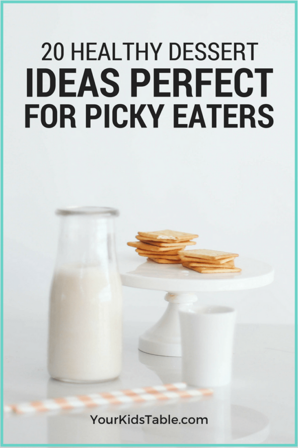 Learn how to handle dessert with picky eaters in a way that teaches them to have a healthy relationship with all types of food. Healthy dessert ideas for picky eaters, too!