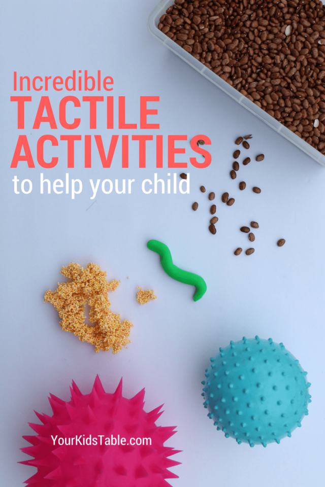 Everything you need to know about the tactile sense from tactile defensiveness, tactile seeking behaviors, tactile play ideas, and the best tactile toys! Plus, the big connection between the tactile system and picky eating.