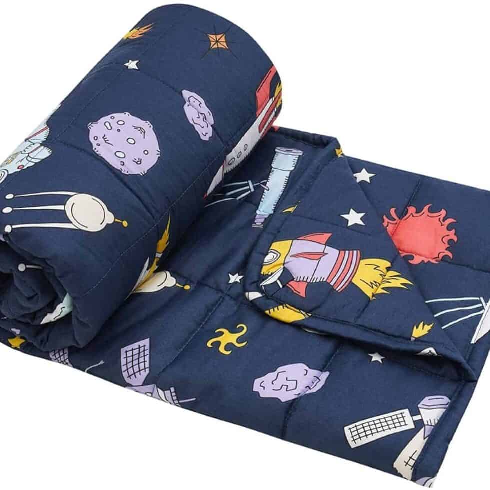 7 Weighted Blankets to Help Kids Sleep and Relax in 2022!