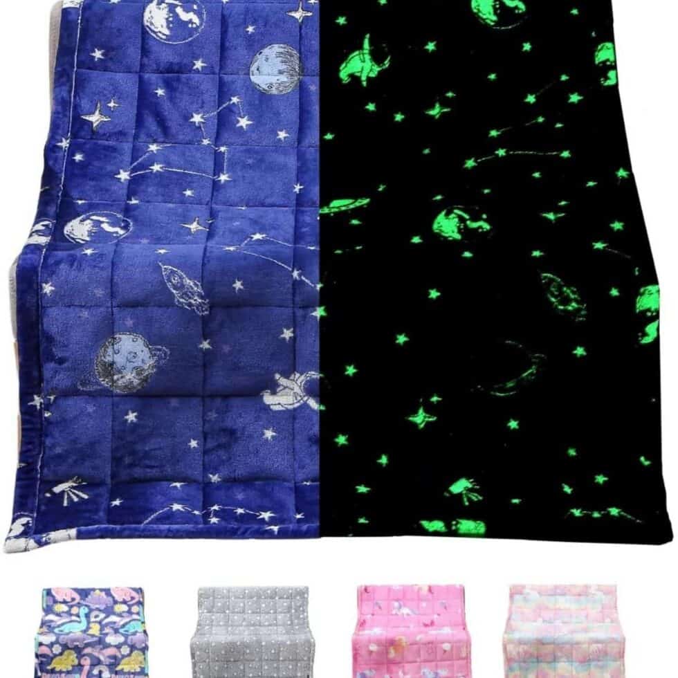 7 Weighted Blankets to Help Kids Sleep and Relax in 2022!