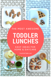 The Most Awesome Toddler Lunch Ideas You Can Find!