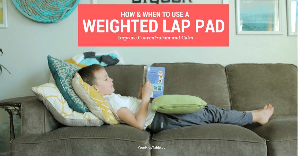Weighted lap pad (1) Your Kid's Table