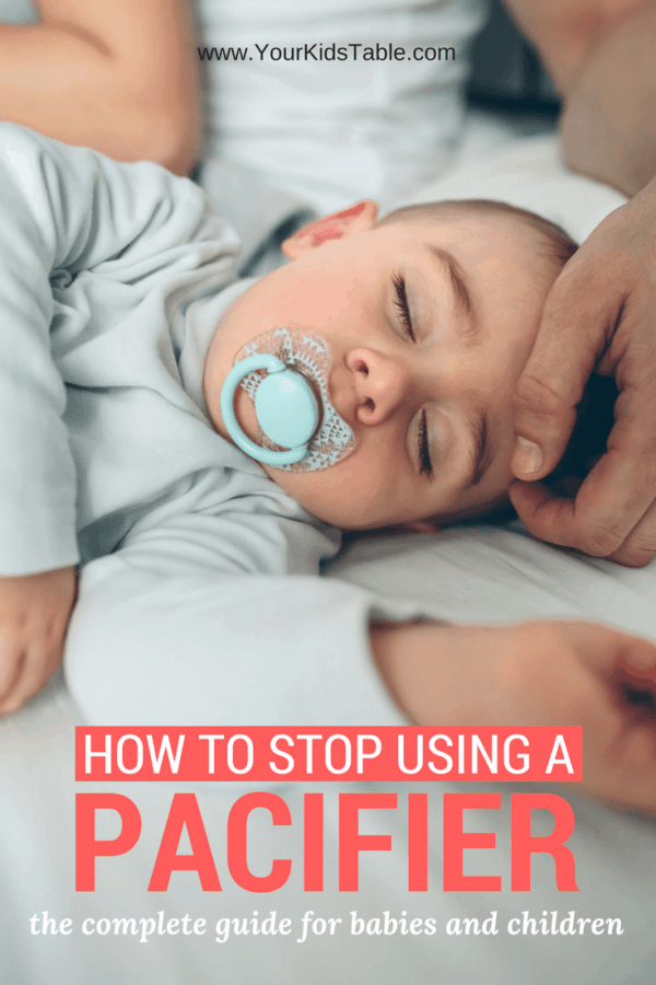 Pacifier weaning doesn't have to be as hard as you think.  Whether the binky has control over your life or you want to be proactive with your baby these steps, tips and strategies will give you everything you need to get your baby off the pacifier.