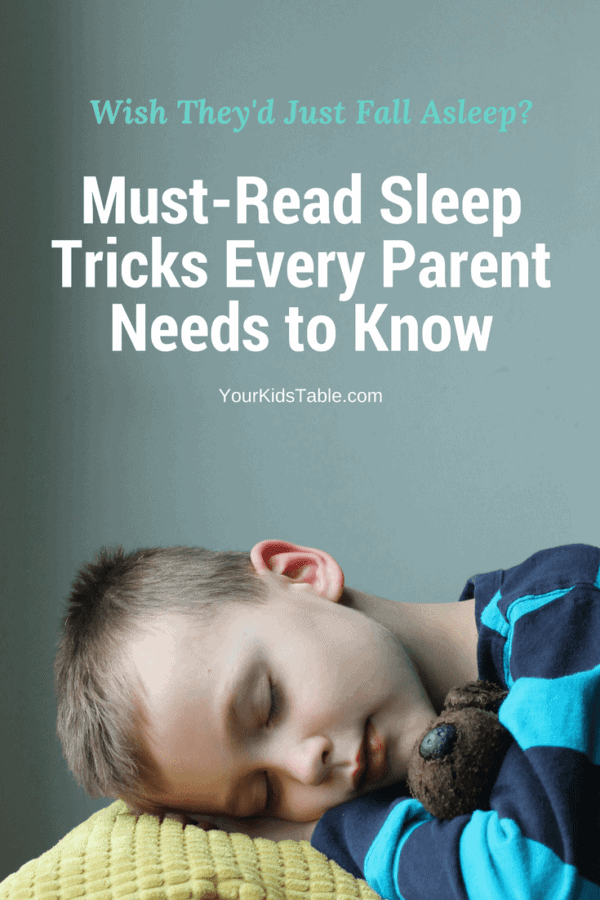 Learn how to make a kid fall asleep with these simple tips you can start today. And, discover the secret sensory tricks that can change everything about how your child sleeps.  Super important kids for sensory issues, sensory seekers, Sensory Processing Disorder, Autism, and ADHD