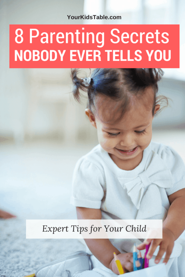 Kids don't come with a handbook, and it's so easy to never be told valuable parenting advice from an expert that can change how you parent and help your child develop.  I'm revealing 8 of these surprising parenting tips... #parenting #newmom #toddler #parentinghacks