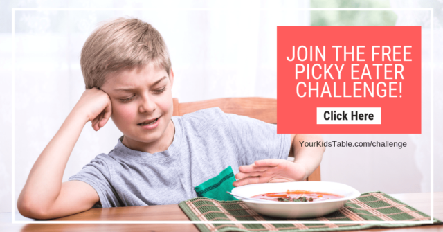 Join the free picky eating challenge for parents to help your kid. Limited time only!