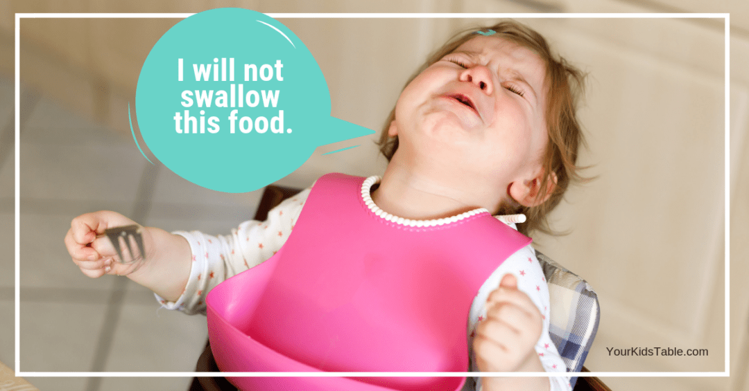 pocketing food Your Kid's Table