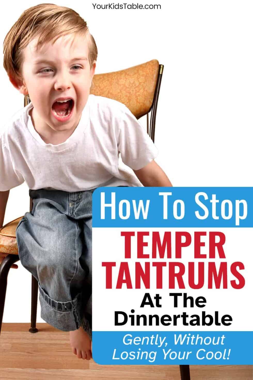 5 Ways to Stop Mealtime Tantrums for Toddlers and Kids Your Kid's Table