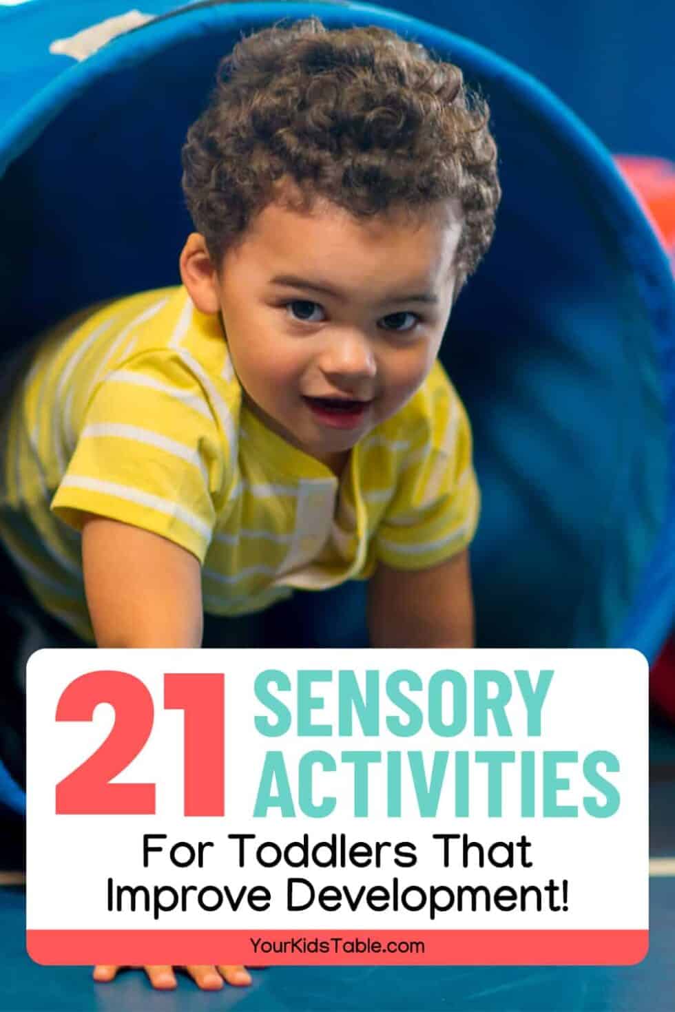 21 Sensory Activities for Toddlers that Improve Development!