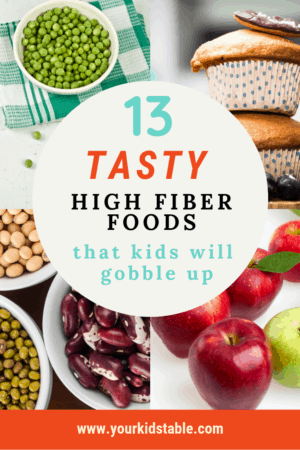 How about some high fiber foods for kids that they'll actually eat to not only increase their overall nutrition, but also help keep them regular in the bathroom and avoid constipation!