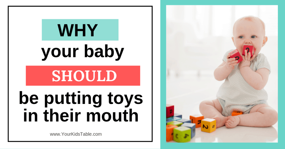 baby won't put toys in mouth Your Kid's Table