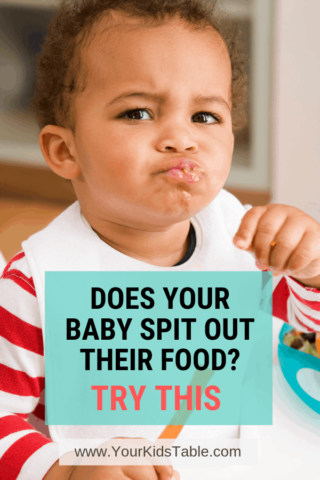 Does Your Baby or Toddler Keep Spitting Out Their Food? Try This…