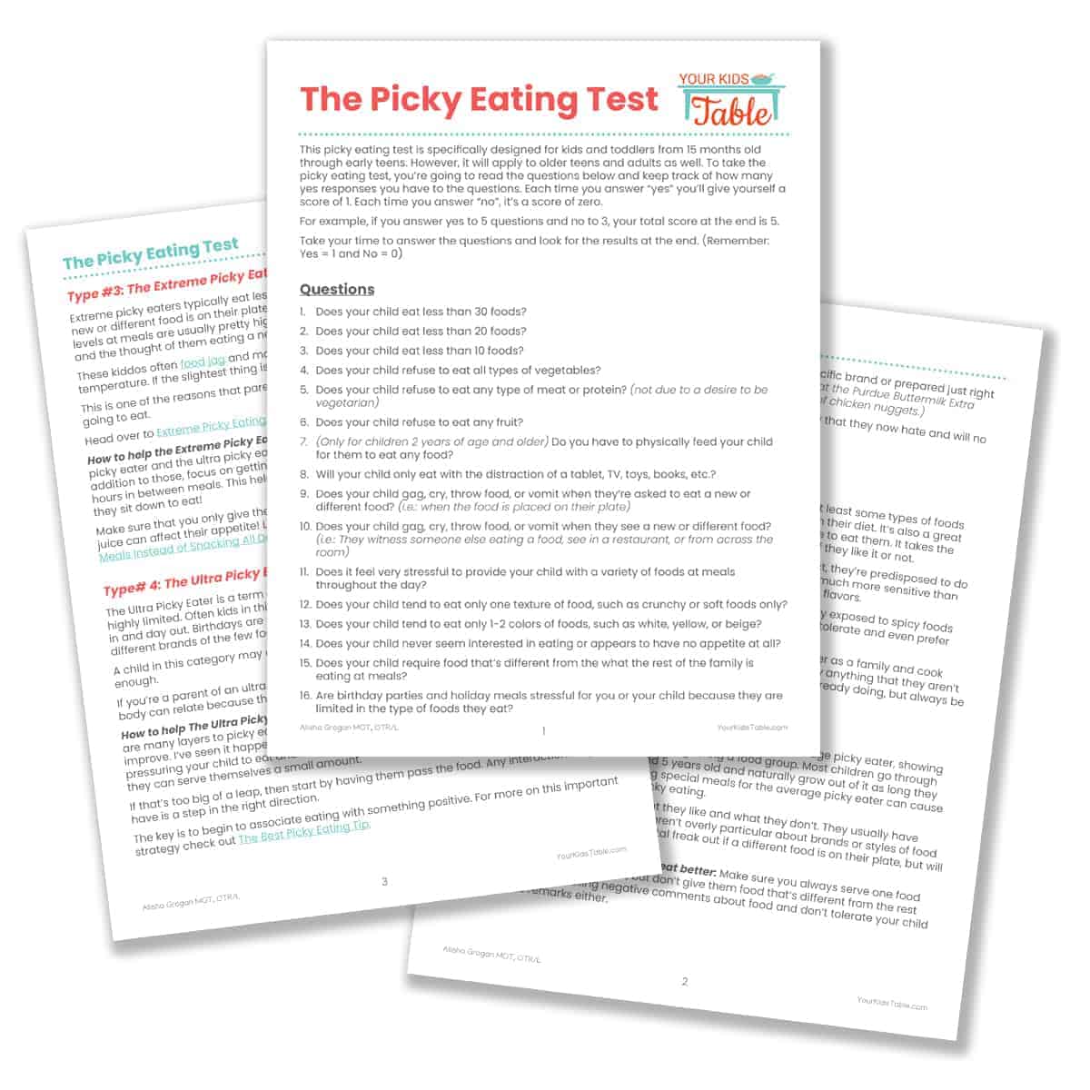 How much of a picky eater is your child? Should you be worried? Take this picky eating test to find out!