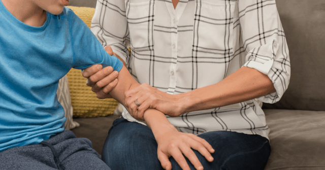 Joint compressions are a free and powerful sensory tool to use to help kids calm down and follow directions!  Learn how to do them the right way and when you shouldn't use them as a sensory activity...