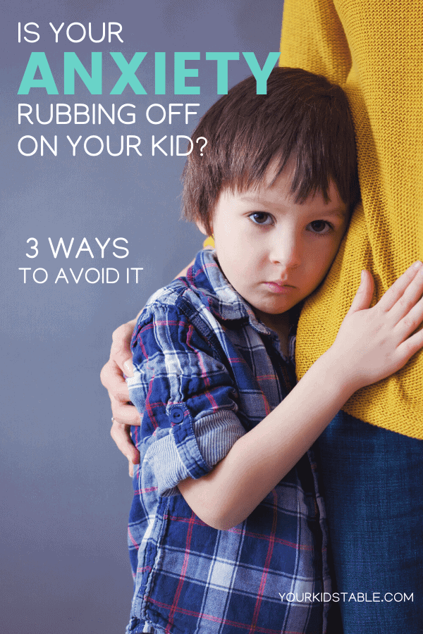 When parents are faced with their own anxiety, it can take over their life. Learn how to prevent children from becoming anxious too with three easy strategies! #anxiouskid #howtohelpanxiouskids #helpinganxiouskids #anxiouschild #anxiouschildren
