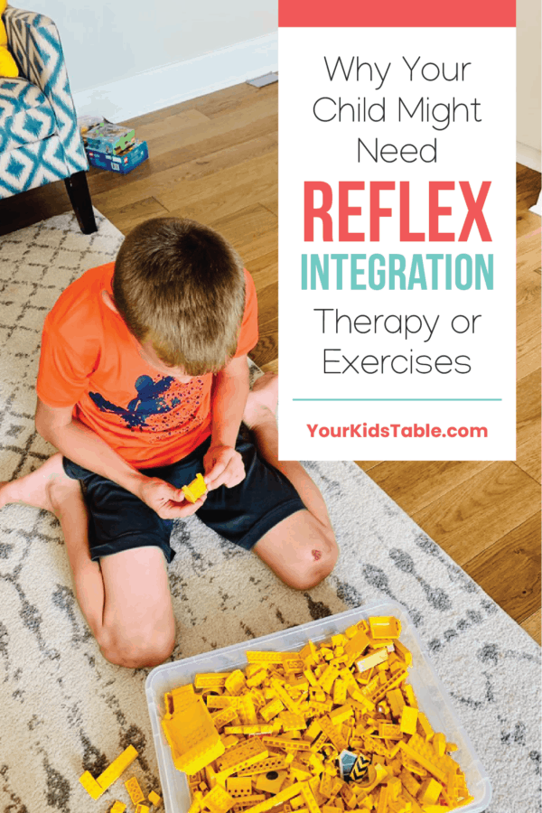 Each child is born with a set of critical primitive reflexes to help them develop and keep them safe, but it's important these reflexes disappear. Learn why and if reflex integration therapy is right for your child. #reflexintegrationtherapy #reflexintegrationactivities #reflexintegrationtherapyexercises #reflexintegration #reflexintegrationactivitesforkids