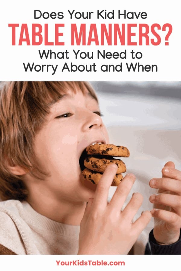 Does Your Kid Have Table Manners What You To Worry About And When