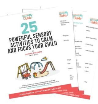 25 Powerful Sensory Activities Printable