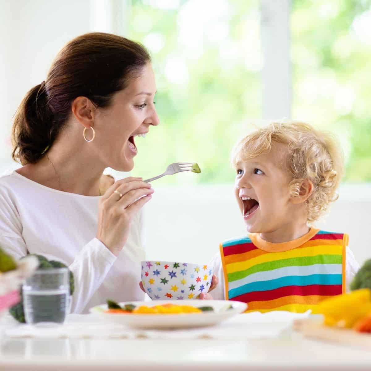 Get inspired with the list of feeding goals for picky eaters that's perfect for OT's and speech therapist's that are providing pediatric feeding therapy!