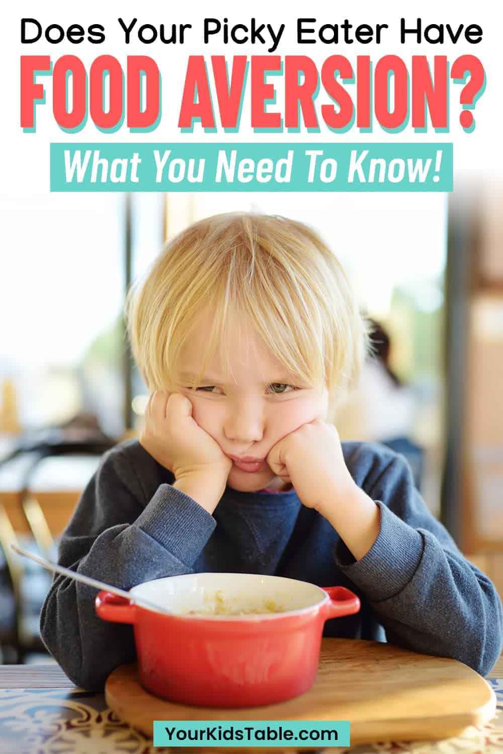 Learn what a food aversion is, how it affects toddlers and kids, and when it's a sensory food aversion! 