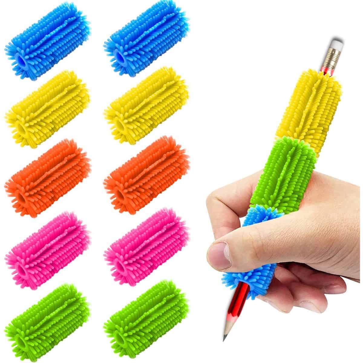 Help kids pencil grasp and handwriting with the 7 best pencil grips that are perfect for school and home. Learn which pencil grip is the best one for your kid! 