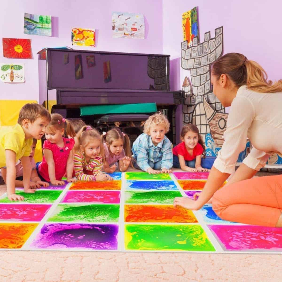 Set of Upper & Lower Sensory Wall Guide Rails - Creating Classrooms