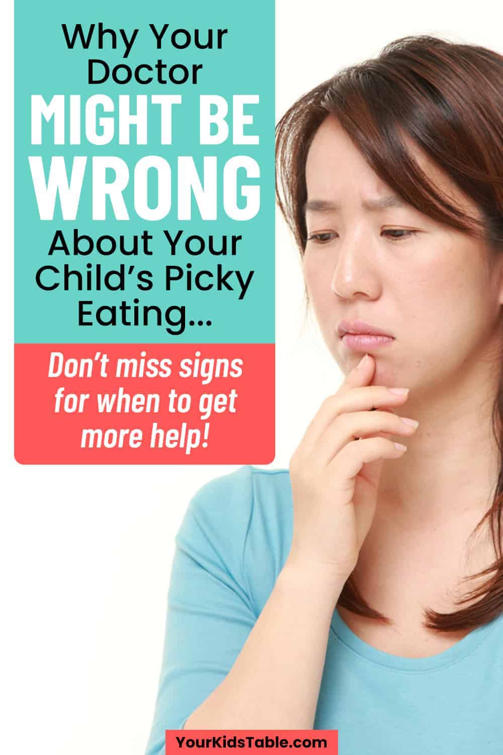 Be wary of this dangerous advice about kid's that are VERY picky eaters from your child's doctor. Learn what signs to look for and what you can do if you aren't getting the help you need...