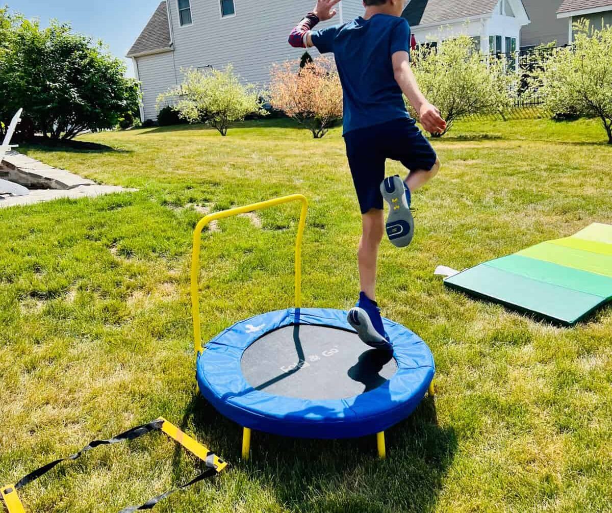 Obstacle course ideas for all ages, indoors or outdoors with little to no prep. Plus learn obstacle course benefits and get a list of activities to make your own! 