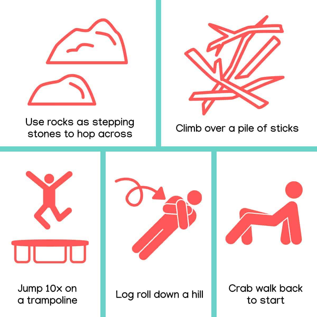 40 Easy Sensory Obstacle Course Ideas For Kids