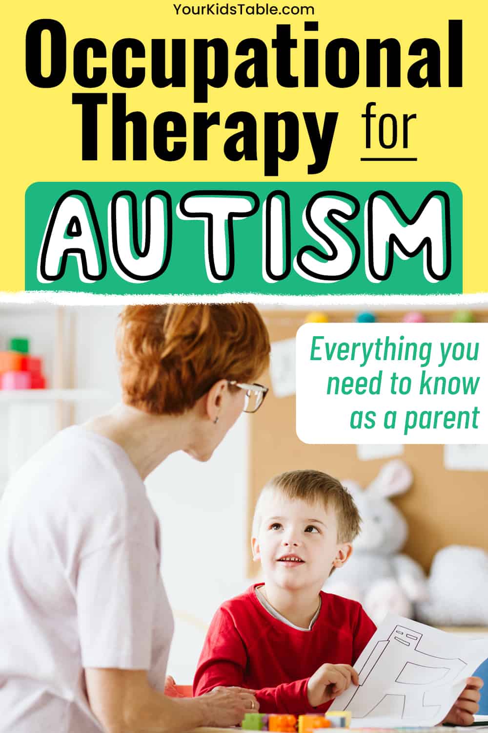 Occupational therapy for Autism: How Does it Help? - Your Kid's Table