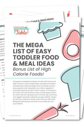 Toddler Food & Meal Ideas (/toddler-food-ideas-printable)